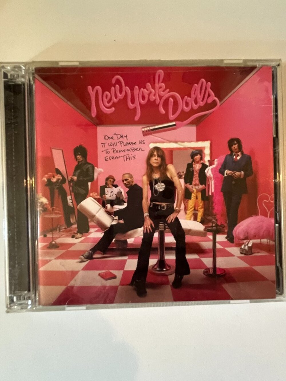 the NEW YORK DOLLS used cd - One Day It Will Please Us to Remember Even This